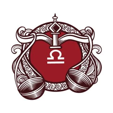 Libra 库存插图