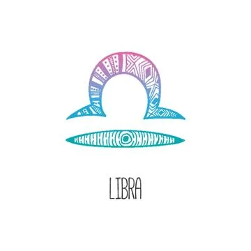 Libra 库存插图