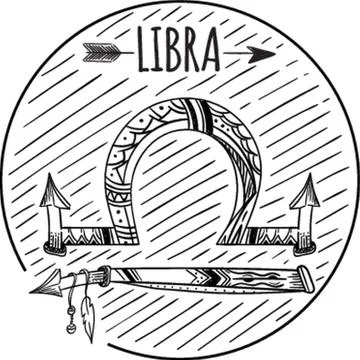 Libra Stock Illustration