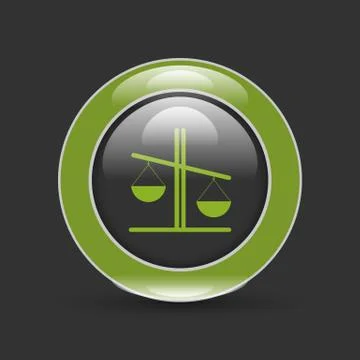 Libra vector icon Stock Illustration