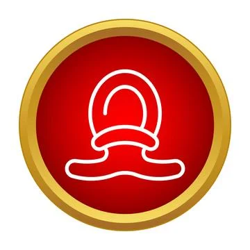 Libra zodiac sign icon button design Stock Illustration