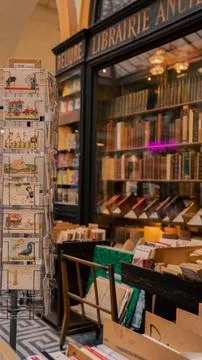 Librairie Paris Stockfoto's