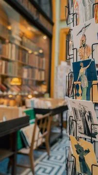 Librairie Paris Stockfoto's