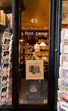 Librairie Paris Stock Photos