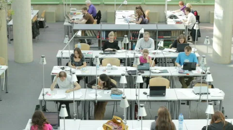 Library 24 Video stock 742938