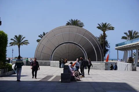 Library of Alexandria in Egypt Stock Photos