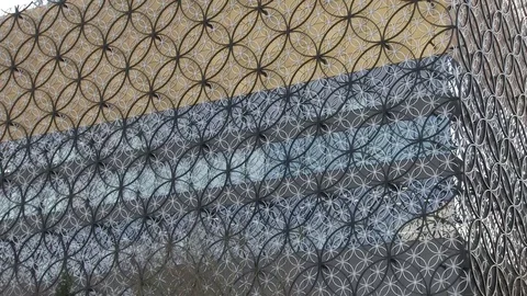 Library of Birmingham Architecture Stock Footage 76199215