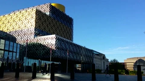Library of Birmingham Stock Footage 49941885