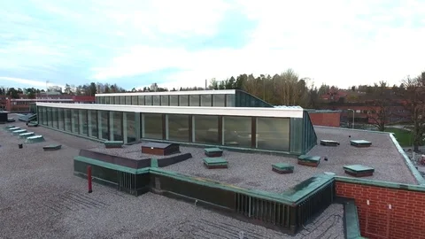 Library building in Otaniemi Campus Vidéo 83411889