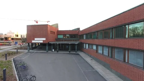 Library building in Otaniemi Campus Vidéo 83412249
