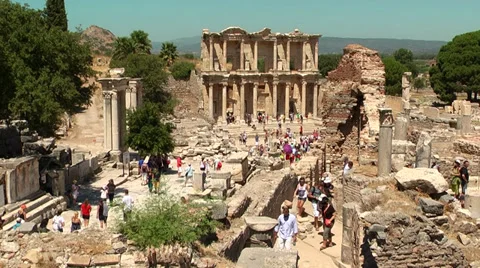 Library of Celsus 動画素材 38128724
