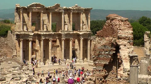 Library of Celsus 動画素材 38129622