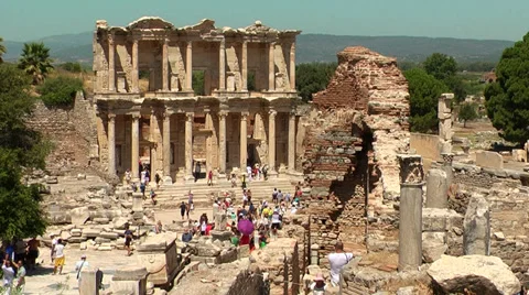 Library of Celsus 動画素材 38131408