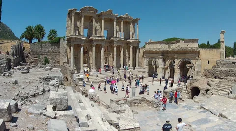 Library of Celsus 動画素材 38135985