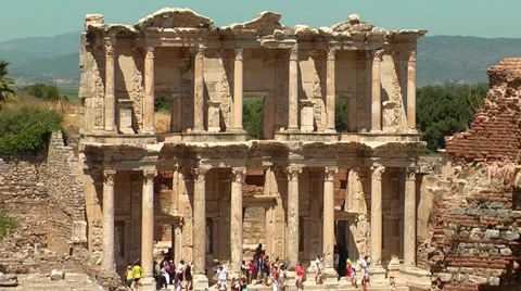 Library of Celsus 動画素材 38142598