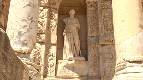 Library of Celsus 動画素材 38143006