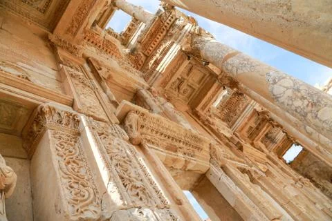 Library of Celsus Stock Photos