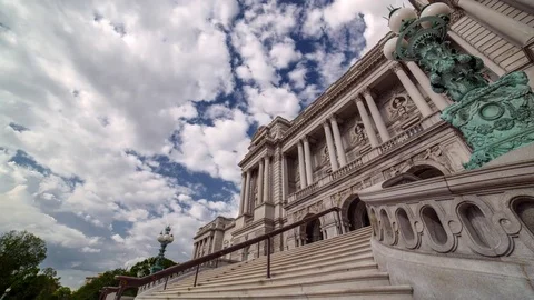 Library of Congress timelapse Stock Footage 82390255