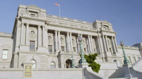 Library of Congress Washington DC Video stock 39947641