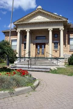 Library Exterior View Stock Photos