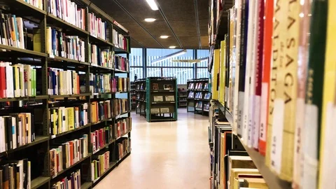 Library Video stock 105855472