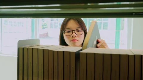 Library Stock Footage 205070676