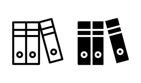 Library icon vector. education icon. book icon Stock Illustration