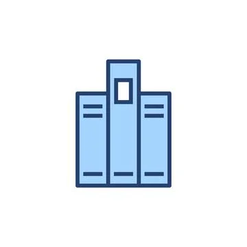 Library icon vector. education sign and symbol Stock Illustration
