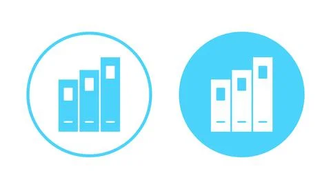 Library icon vector. education sign and symbol Stock Illustration