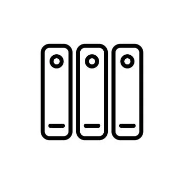Library icon vector illustration. education sign and symbol Stock Illustration