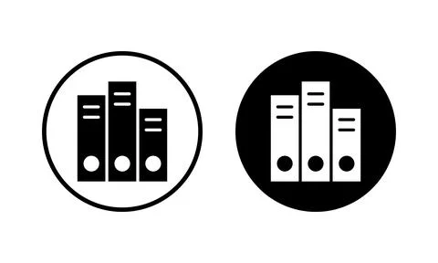 Library icon vector illustration. education sign and symbol Stock Illustration