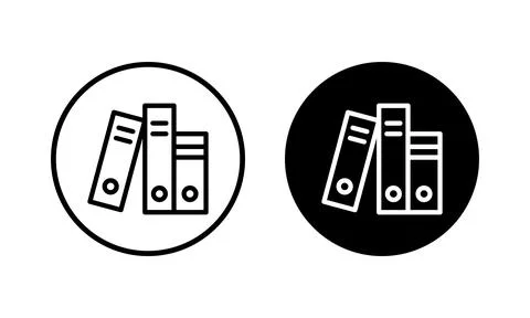 Library icon vector illustration. education sign and symbol Stock Illustration