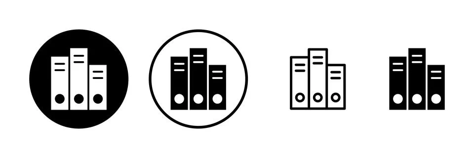 Library icon vector illustration. education sign and symbol Ilustración de archivo