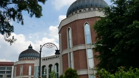 Library at Independence Square, Malaysia Stock Footage 277606852