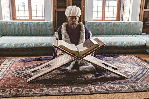 Library interor details in Topkapi Palace Istanbul Turkey Stock Photos
