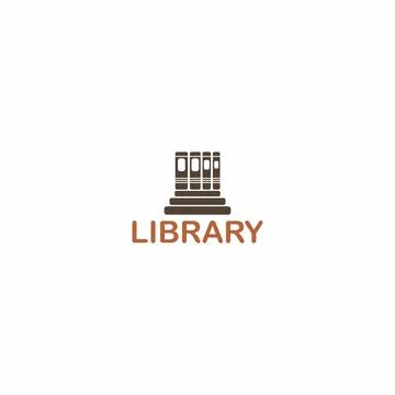 Library Logo Stock-Illustration