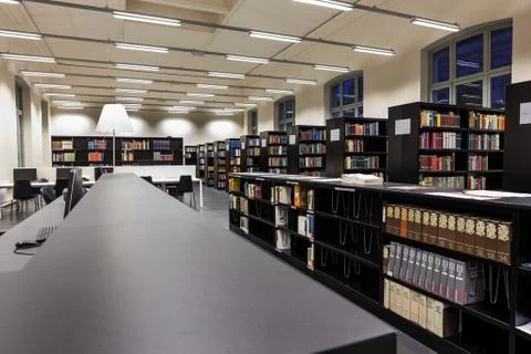 Library Foto stock