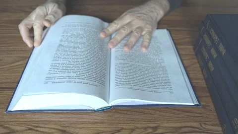 Library, read a book, cognition Stock Footage 269212876