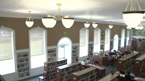 Library Scenes (6 of 7) Stock Footage 45180909