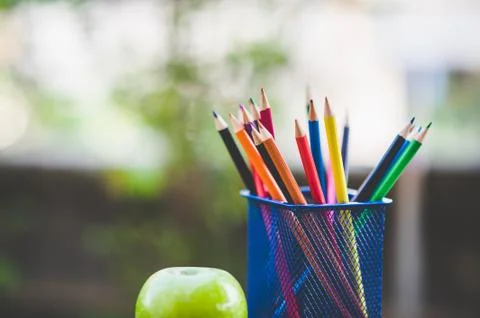 Library Studies Educational Equipment 库存照片