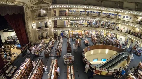 Library Timelapse Video stock 131566387