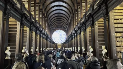 The Library of Trinity College Dublin Stock Footage 319762162