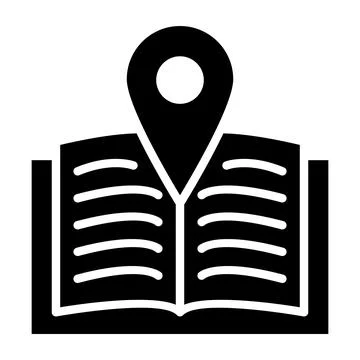 Library Vector Icon Design Illustration Stock Illustration