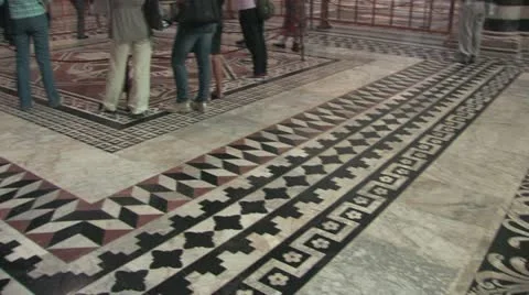 Libreria Piccolomini Stock Footage 12454130