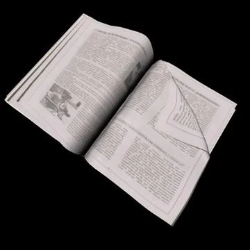 LibroAperto 3D Model