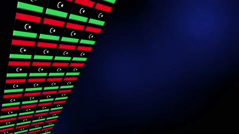 Libya Flag Animated Background 3d Animat... | Stock Video | Pond5