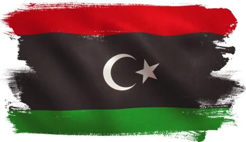 Libya Flag Stock Illustration