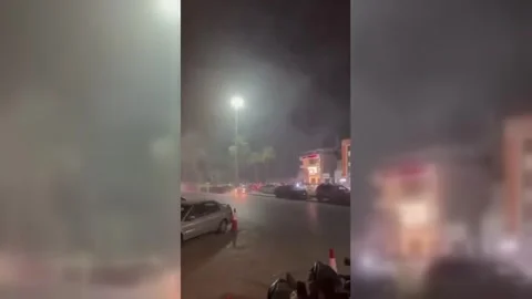 Libya: Libyans Rally Against Tripoli Government Stock Footage 340765201