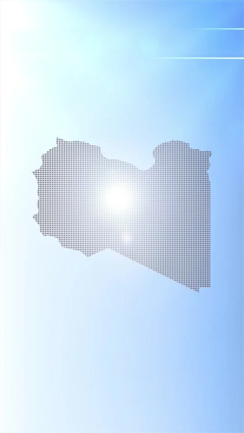Libya Map Opener Stock-Footage 276972835