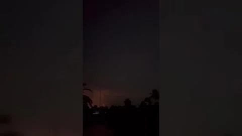 Libya: Power Cuts Douse Western Libyan Lights Stock Footage 344157228